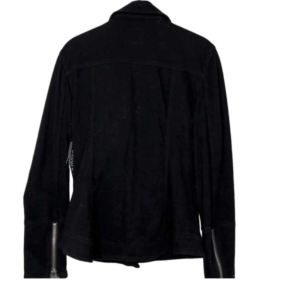 Liverpool Full Zip Black Denim Jacket NWT | Liverpool Zip-Up Jacket Size Small - - Picture 6 of 8